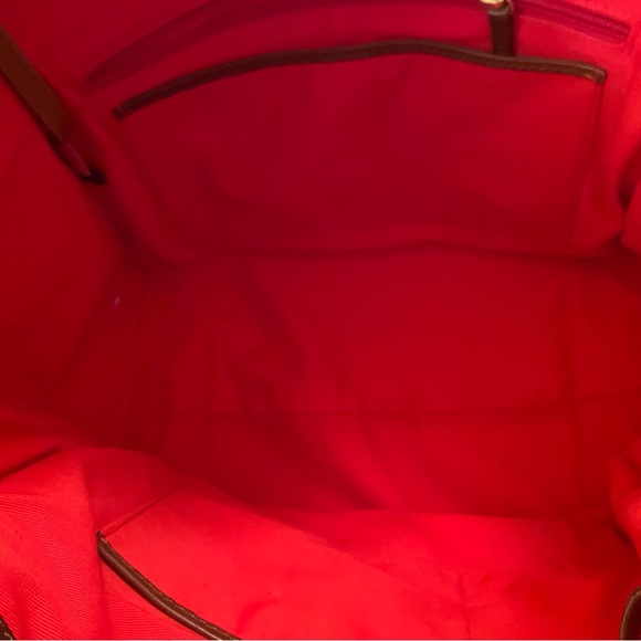 Dooney & Bourke 1975 patten leather tote - Picture 5 of 8